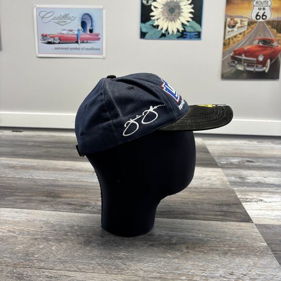 Nascar Chase Authentic Lowes Racing Black Suede OS #48 Hendrick Motorsports Cap - Picture 4 of 8